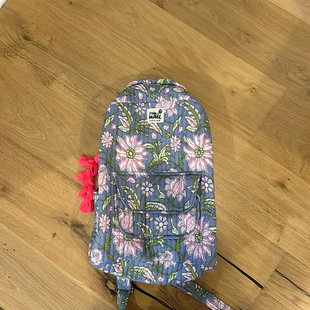 Erin made backpack